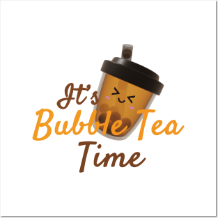 It's Bubble Tea Time! Posters and Art